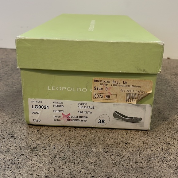 LEOPOLDO GIORDANO CALF HAIR LOAFERS - Picture 9 of 9